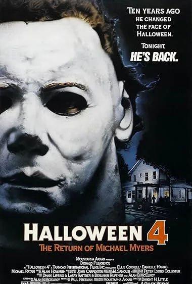 Halloween 4: The Return of Michael Myers movie poster - 1988