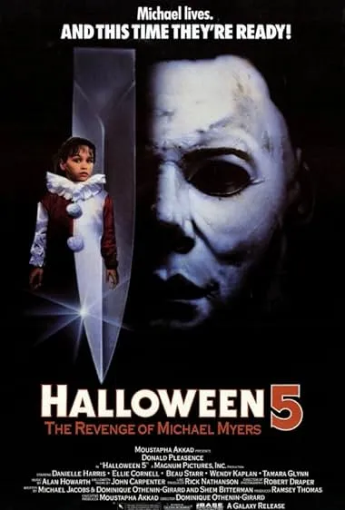 Halloween 5: The Revenge of Michael Myers movie poster - 1989